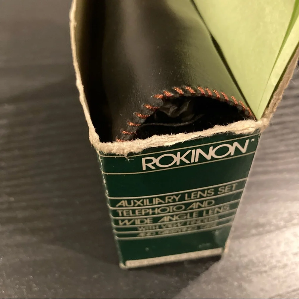 Vintage ROKINON AUXILIARY LENS SET FOR RICOH AF-5/AF-40